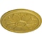 Ekena Millwork Kaya Ceiling Medallion (Fits Canopies up to 5 1/4"), Hand-Painted Rich Gold, 23 5/8"OD x 1 1/2"P CM23KARGS - alternate 3